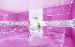 y2kaestheticinstitute:  Selections of scans from KarimSpace: The Interior Design and Architecture of Karim Rashid (2009), detailing his ‘blobitecture’ work from 2002 to the late 00s..