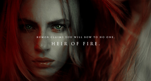 chainsaw-assassin:Rumor claims you will bow to no one, Heir of Fire.“ That serpentine smile.“Well, n