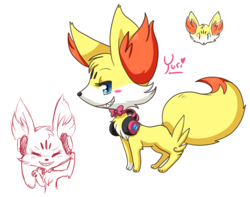 oops suddenly pokesona.parts of her are inspired by Yokune Ruko because the heterochromia just so ha