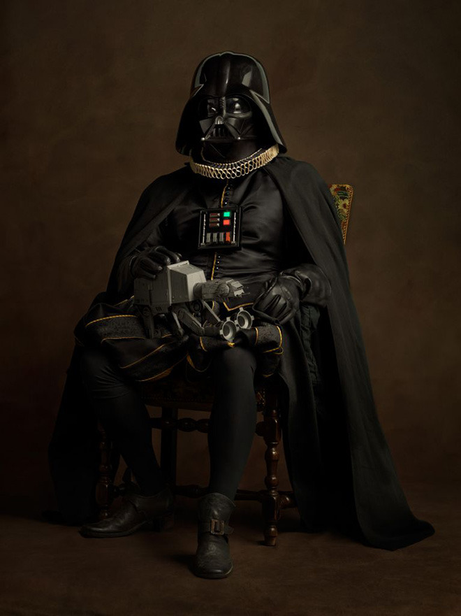 theinturnetexplorer:    Elizabethan Era Superheroes by Sacha Goldberger.  