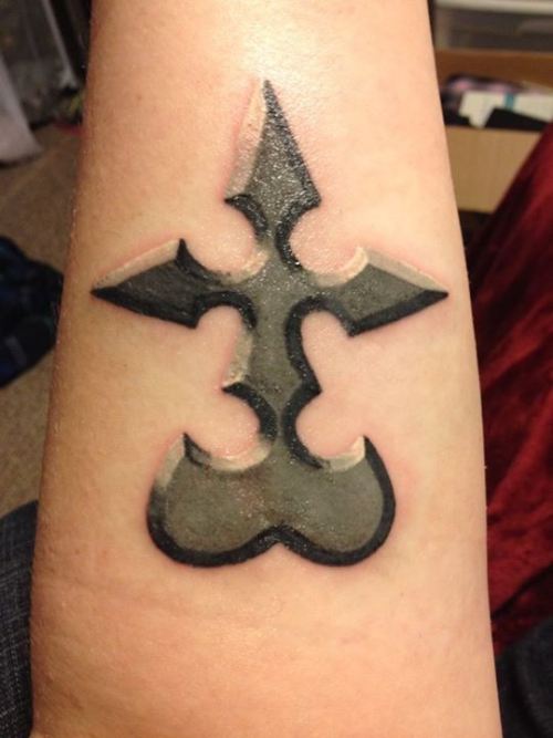 silvermarmot:My first tattoo, done this afternoon. I waited almost ten years for this. There’s