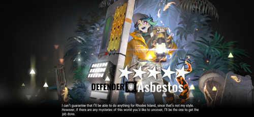 Asbestos is too fucking hot and I could not resist any longer, sorry Rosa, you’ll have to wait a bit