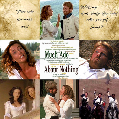 Title: Too Wise to Woo PeaceablyMood Boarder: Caiti (Caitriona_3)Ship: Benedick/BeatriceRating: T