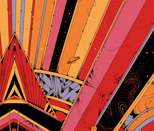 dwdesign:In collaboration with Black Dragon Press Im very honored to present my Sun Ra screen print 