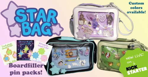 snowleopardferret:✨THE STARBAG IS LIVE NOW!✨Earlybird and customs are LIMITED so don’t put it off! (
