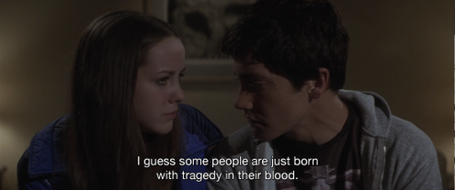 anormalguywithabnormalmind:  “I guess some people are just born with tragedy in their blood.” Donnie Darko (2001) directed by Richard Kelly. 