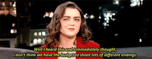 thegerwig:Maisie Williams on Jimmy Kimmel Live [x]