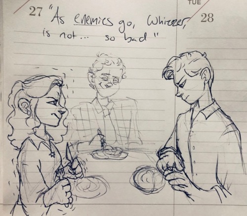 assorteddoodles: Whizzer and Trina’s relationship from In Trousers to the end of Falsettos