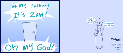 nekuzsinzone:“Squid Party”A comic about lesbians being lesbians.Made with the help of @minismut who 