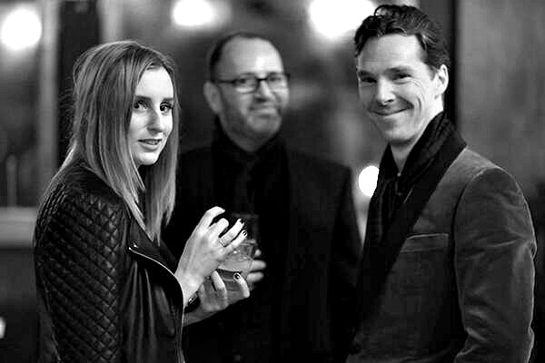 ppq-1:  Benedict Cumberbatch and Laura Carmichael  Benedict Cumberbatch and Dan Stivens