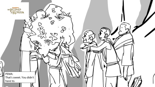 korranation: Check out this behind-the-scenes storyboard showing us a scene from tonight’s Bo