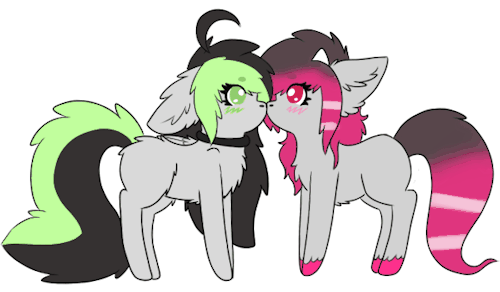 askbreejetpaw:  Just a little Breenami gif i made. :3  Eeeecute! <3