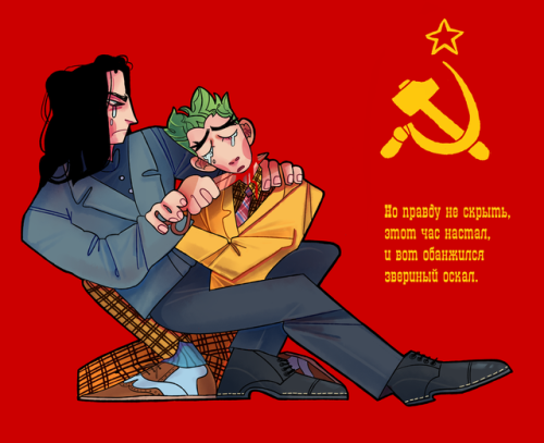 so it’s some kind of soviet au, namely a crossover with a film called ‘Stilyagi’, which is sometimes
