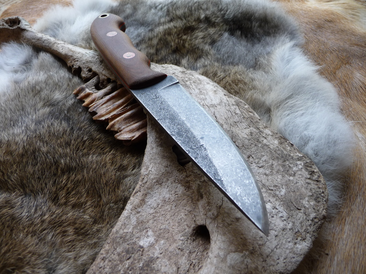 ru-titley-knives:  Personal Companion Knife . This PCK I recently finished is in