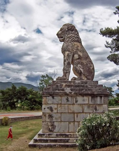 Lion of Amphipolis, Greece