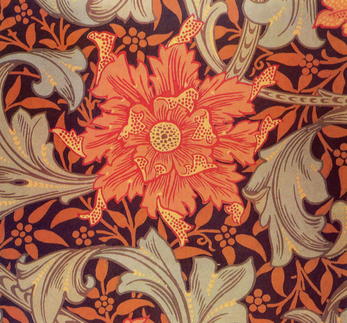 arthistoryminor:Mixed Textile Designs // William Morris // Late 19th Century “Have nothin