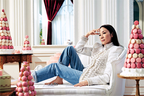 onaperduamedee - Michelle Yeoh by Emily Shur for Elle Magazine,...