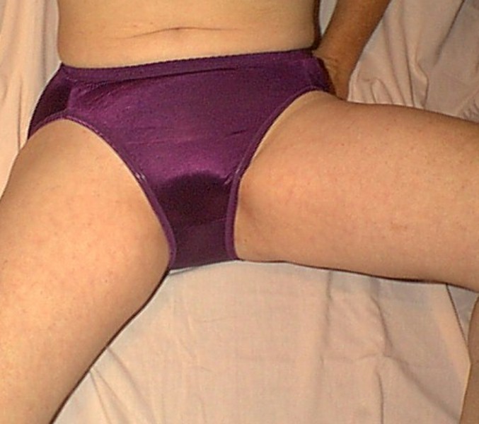 full back satin panties