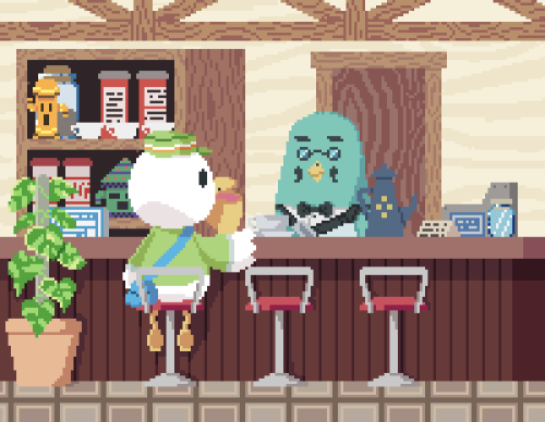 saltyhamramen: pixel art remake of this piece I did back in 2014 it was a good pixel art practice, I