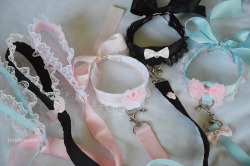 littlepinkkittenlingerie:  Just added some soft bondage play sets to my store LittleNymphets 💕 