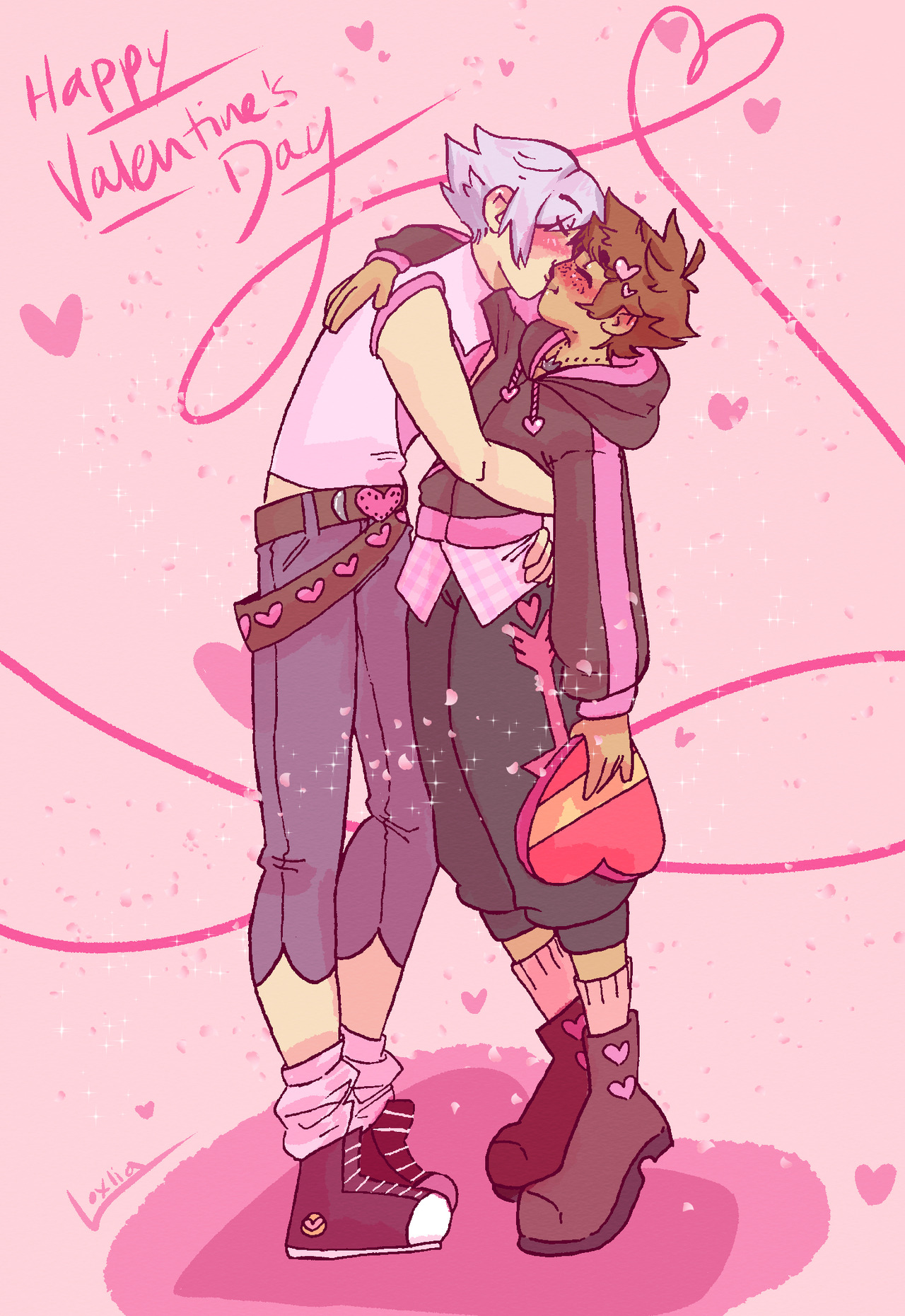 loxlia:  So… Valentine’s day is tomorrow. Here’s the first major soriku piece