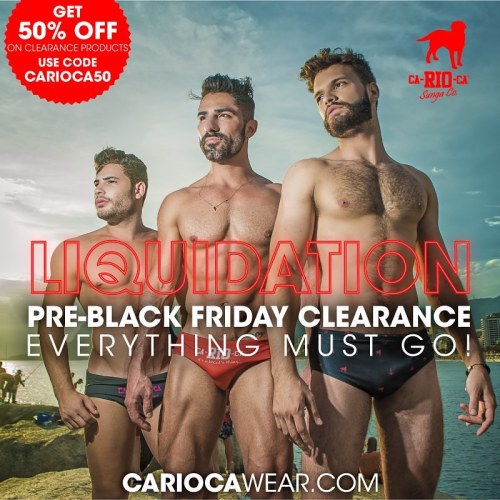 CA-RIO-CA Sunga Co. LIQUIDATION! Get EXTRA 50% OFF* on all clearance products - no exclusions | Use 
