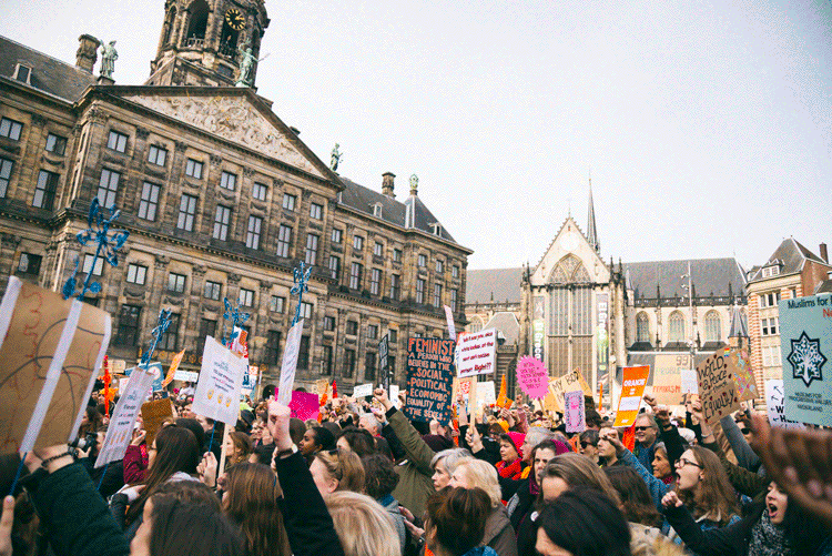 women’s march Amsterdam / 11 March 2017 👸