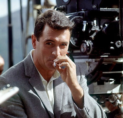  Rock Hudson photographed by Leo Fuchs while filming Come September, 1961. 
