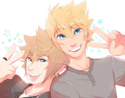 cybersun-x:  Older! Ven&Rox for an art trade with @yumeless !I hope it’s ok!