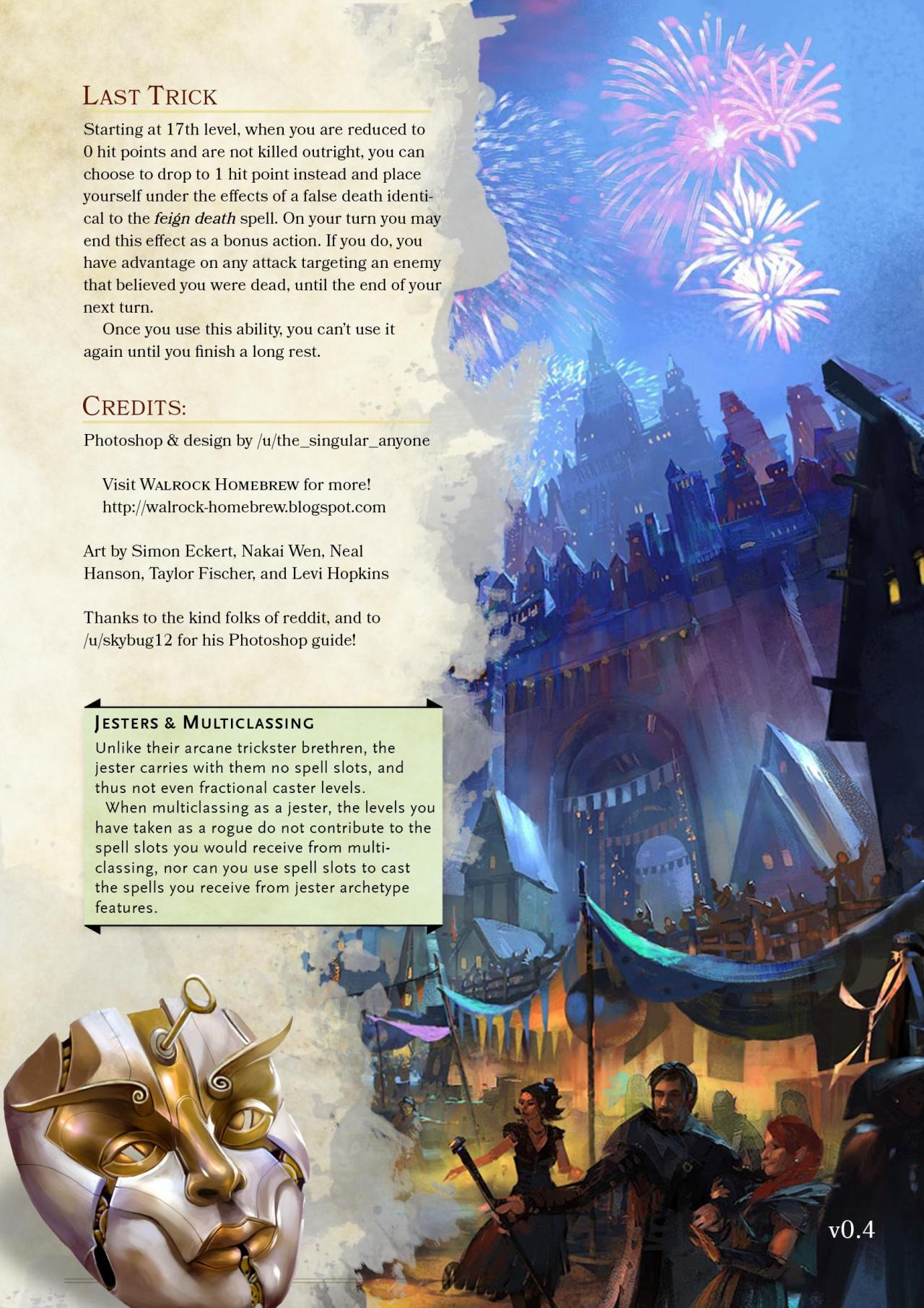 Homebrew dnd polizplease