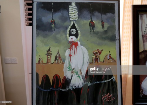 speciesbarocus:An exhibition presenting works depicting the ISIS’ Sinjar massacre of Yazidis in 2014