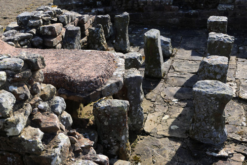 thesilicontribesman:The second Roman Bath House at the Vindolanda Roman Fort, near Hadrian’s Wall, N