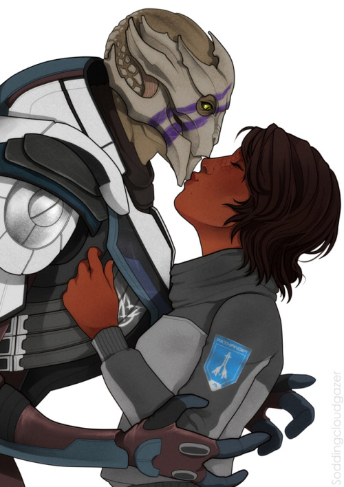 soddingcloudgazer:The ever so wonderful @huntergonerogue commissioned me to draw their Azar Ryder wi