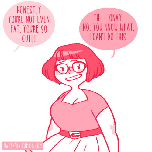 mayakern:just a little body talk comic.i have so many more opinions about this topic than can fit in