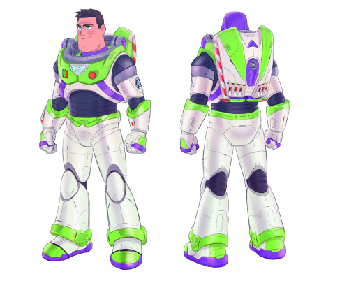 Concept art for Buzz in Lightyear (art by Matt Nolte, Dean Heezen, Grant Alexander)I can’t believe t