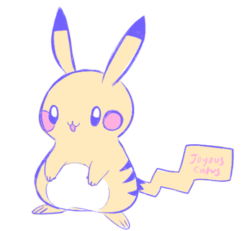 joyouscatus:it’s uhh pikachu
