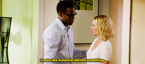 zoemonroe:THE GOOD PLACE MEME › [9/9 quotes] 1.03 Tahani Al-Jamil↳ Oh so now I’m supposed to be nice