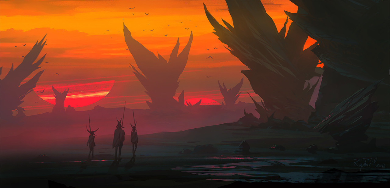 noisy-pics:  Artworks by  Raphael Lacoste  http://raphaellacoste.bigcartel.com/ 