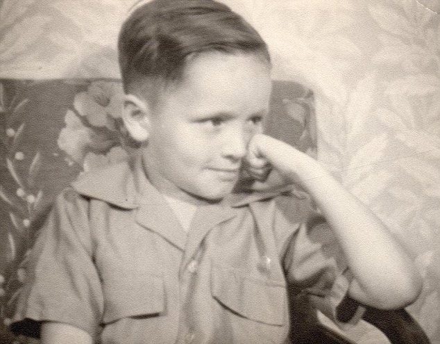 serial-killer-files:  Charles Manson, age 5, in a photo taken just before his first