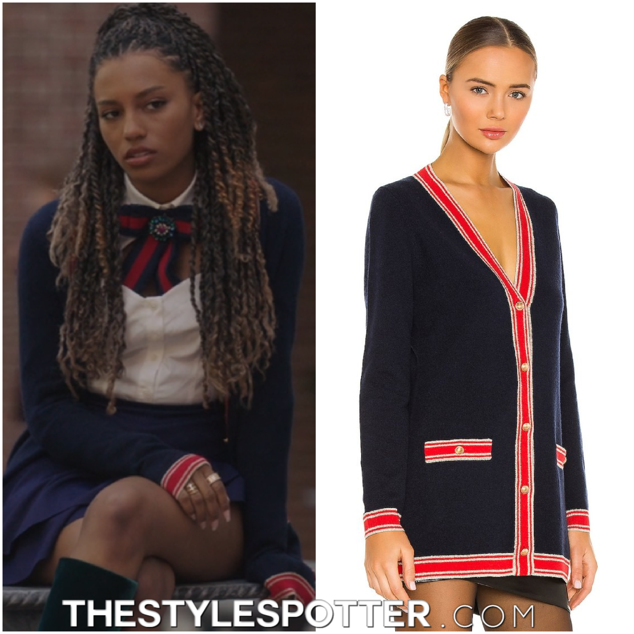 Louis Vuitton Game On Coeur worn by Monet de Haan (Savannah Lee Smith) as  seen in Gossip Girl (S01E03)