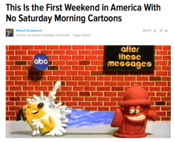 leseanthomas:  “What killed Saturday morning cartoons? Cable, streaming, and the FCC. In the 1990s, the FCC began more strictly enforcing its rule requiring broadcast networks to provide a minimum of three hours of “educational” programming every