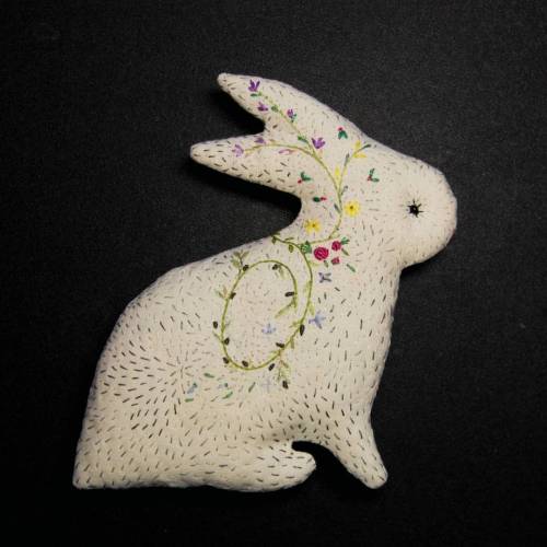 “O” is for olive :) here comes the other side of latest bunny made, bunny No. 14. And I&