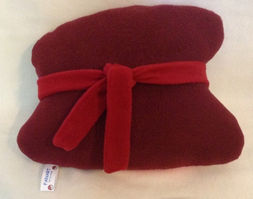 miharuthekunoichi:  After seeing Hit the Diamond I just couldn’t resist making a Ruby pillow!  Her head shape works perfectly as a pillow and I just love how her headband turned out!  I’m tempted to keep her but I know she’ll make another Ruby