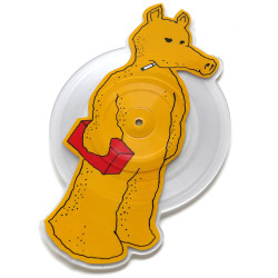 rappcats:  Quasimoto Talkin Shit 45. Produced by Madlib, artwork by Jeff Jank.