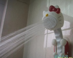 Gaturo:  Hello-Kitty:  Hello Kitty Shower Head   