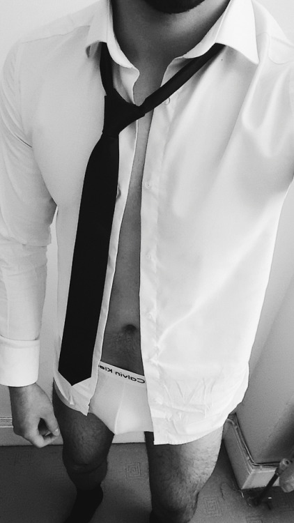 dailydickstraction:  First thing after coming back from work..