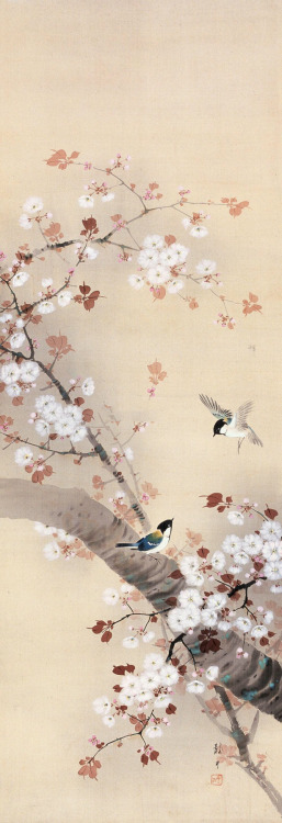 Spring blossoms in Chinese painting by various artists 