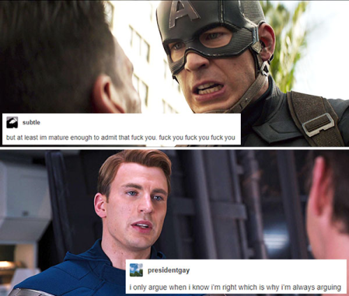 livebloggingmydescentintomadness:Steve Rogers + text posts