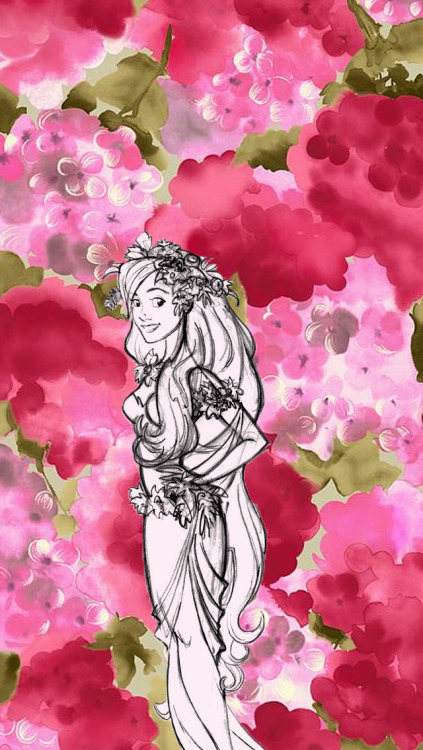 magickingdm:iphone backgrounds || disney ladies + watercolor, set 2 (set 1)if your faves aren’t here