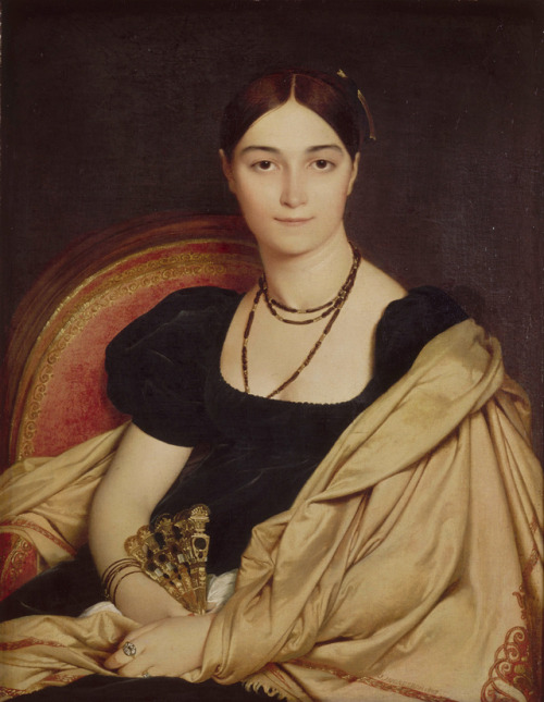 Portrait of Madame Duvaucey, Jean-Auguste-Dominique Ingres, 1807